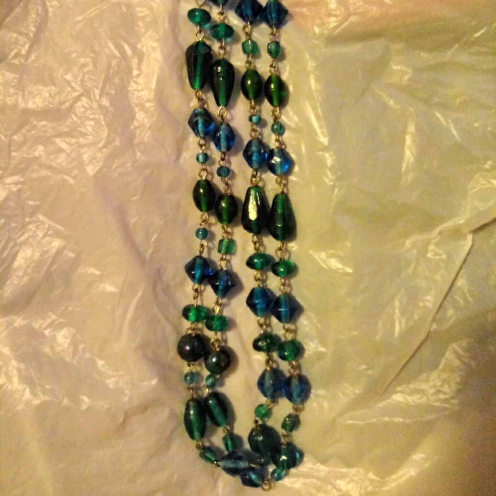 Vintage Glass Necklace